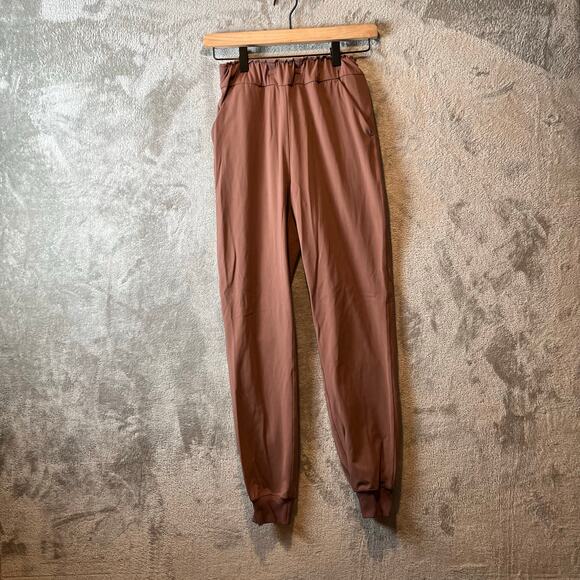Lululemon Stretch High-Rise Jogger *Full Length Dark Oxide Size 0‎ - Picture 1 of 8